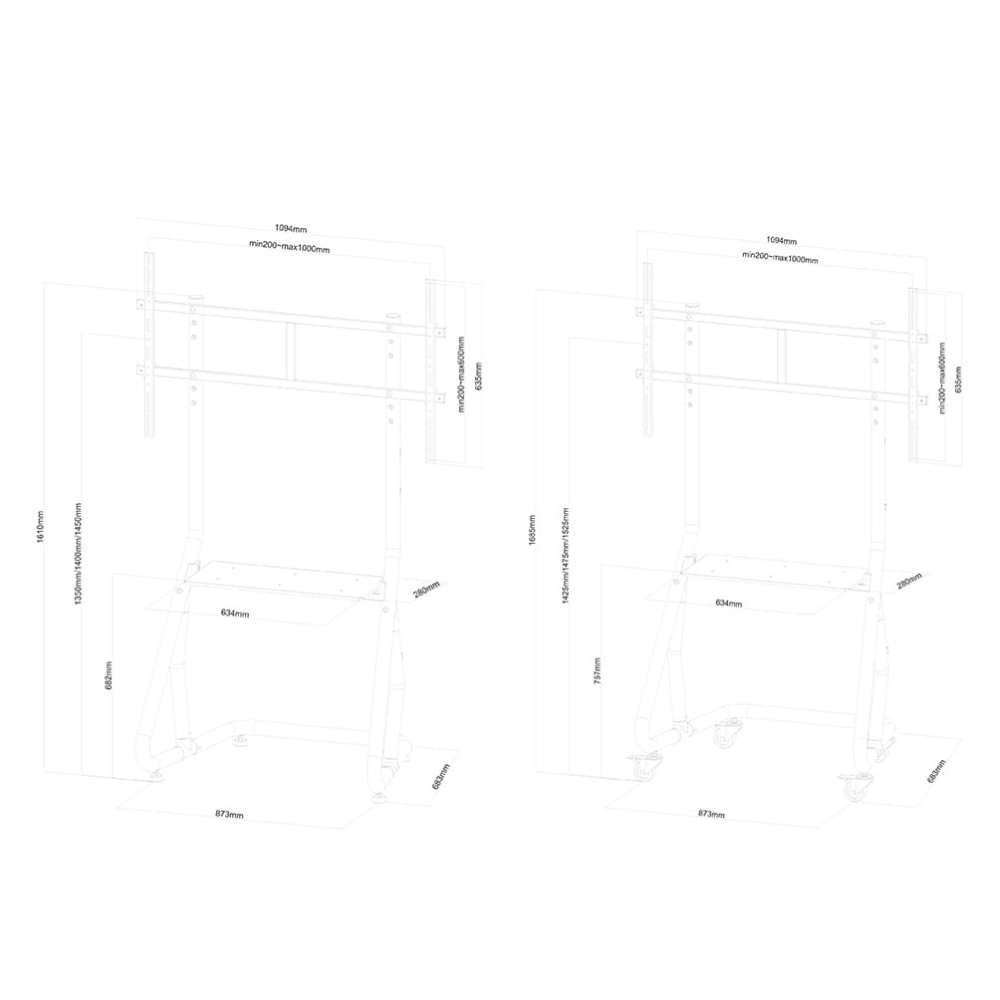 Neomounts by NewStar NS-M3800BLACK