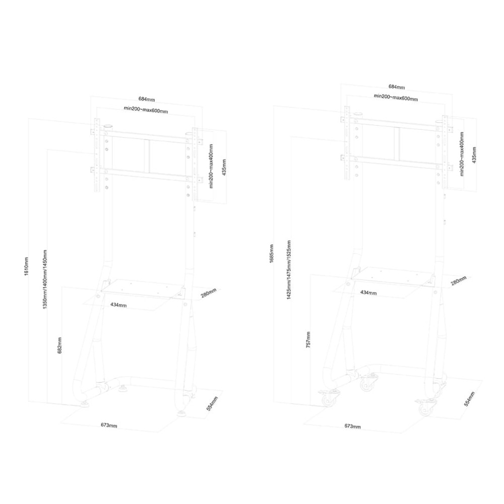 Neomounts by NewStar NS-M3600BLACK