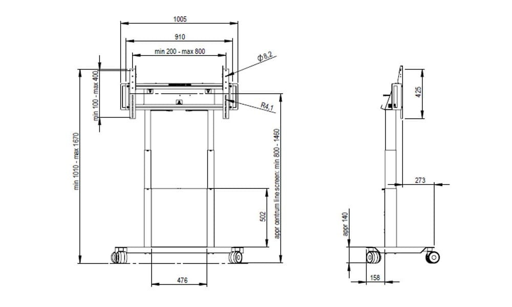 SMS Smart Media Solutions FUNC Mobil Motorized