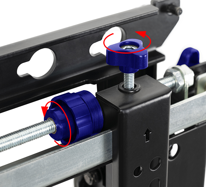 Uchwyt B-Tech Ultra Slim BT8312 z funkcją wysuwu serwisowego