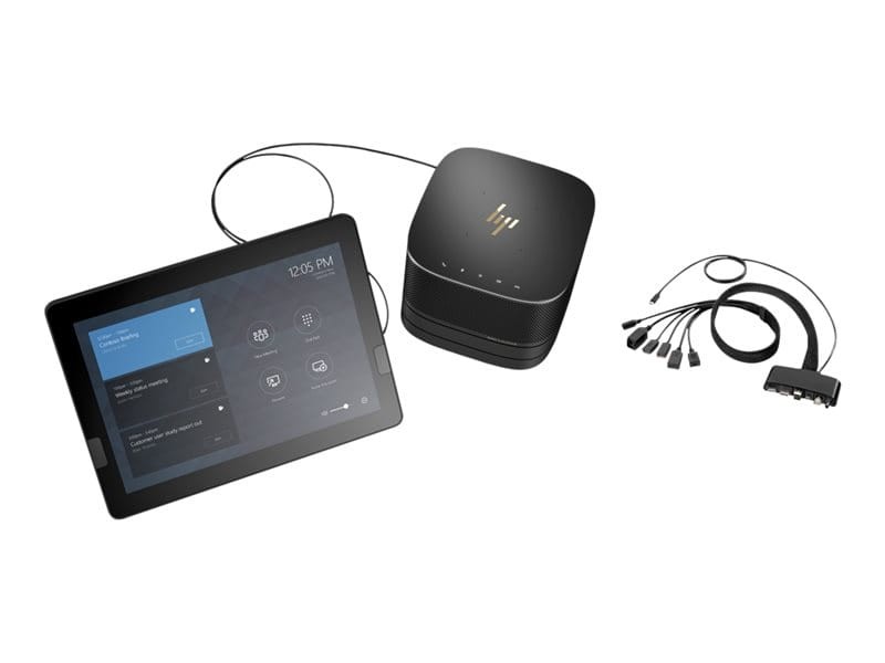 Zestaw do wideokonferencji Teams Rooms + Logitech MeetUp + HP Elite Slice G2