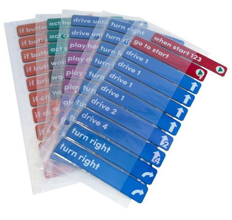 Tabliczka kodująca VEX 123 czerwony