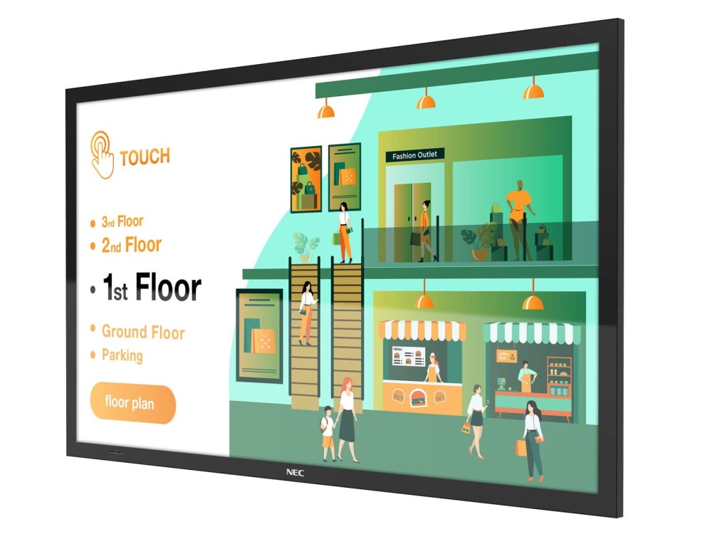 Monitor interaktywny NEC MultiSync M491 PCAP