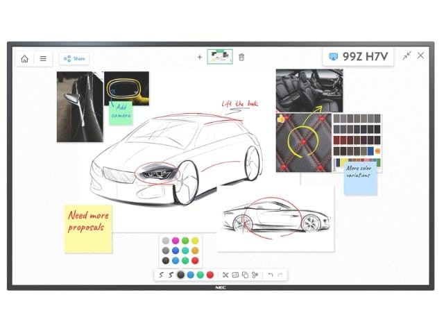 Monitor interaktywny NEC MultiSync M551 IGB