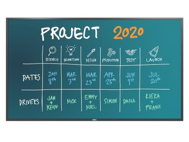 Monitor interaktywny NEC MultiSync M651 IGB