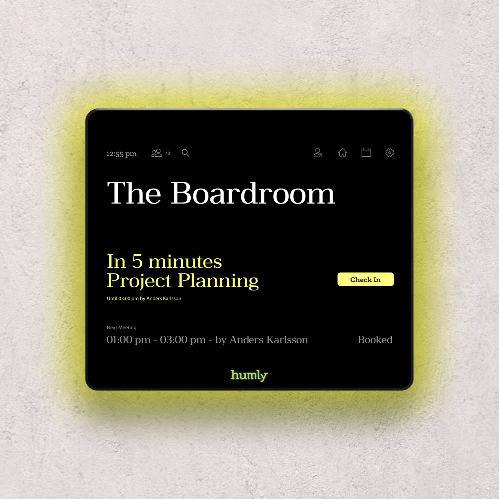 SYSTEM REZERWACJI SAL Humly Room Display Max Security [6szt.]