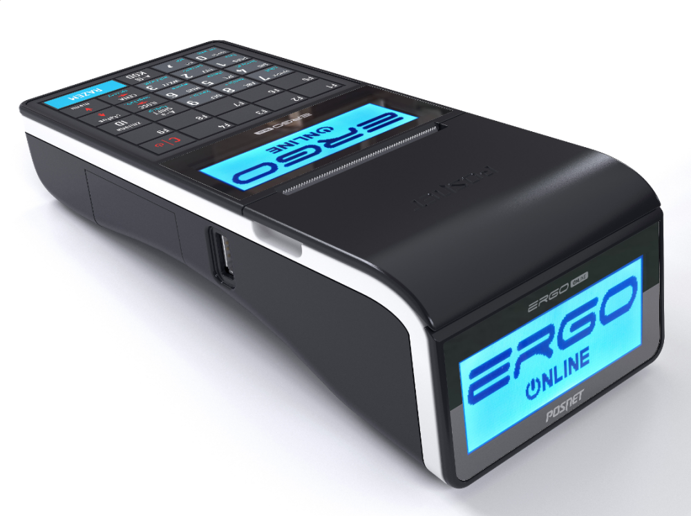 Kasa fiskalna POSTNET ERGO Online + MODUŁ modem GPRS/3G