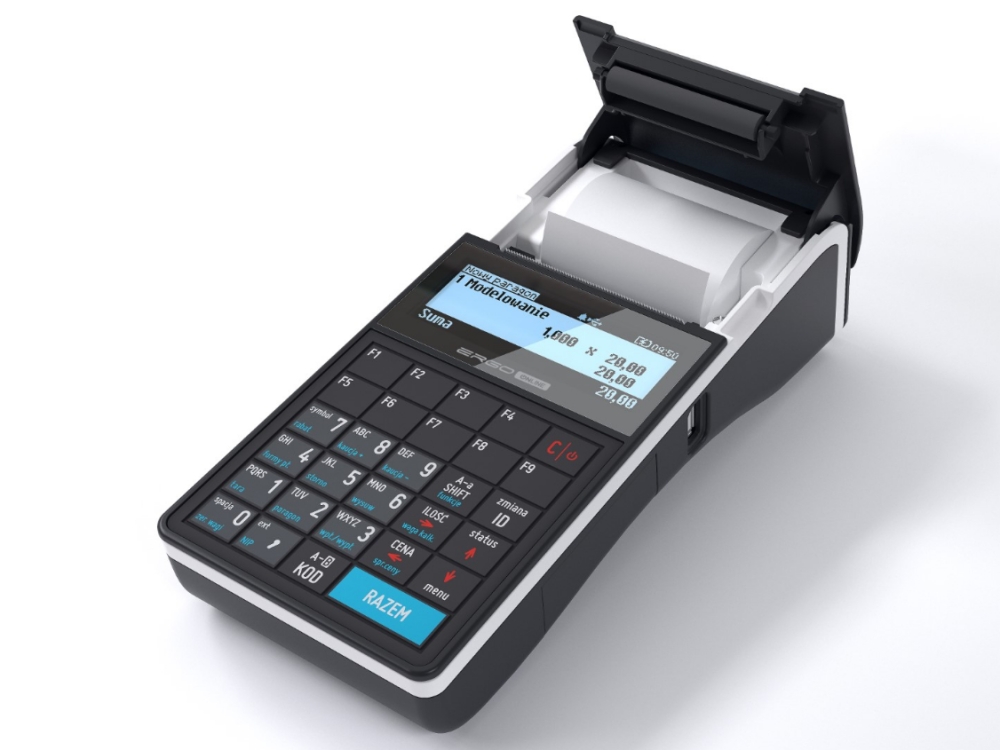 Kasa fiskalna POSTNET ERGO Online + MODUŁ modem GPRS/3G