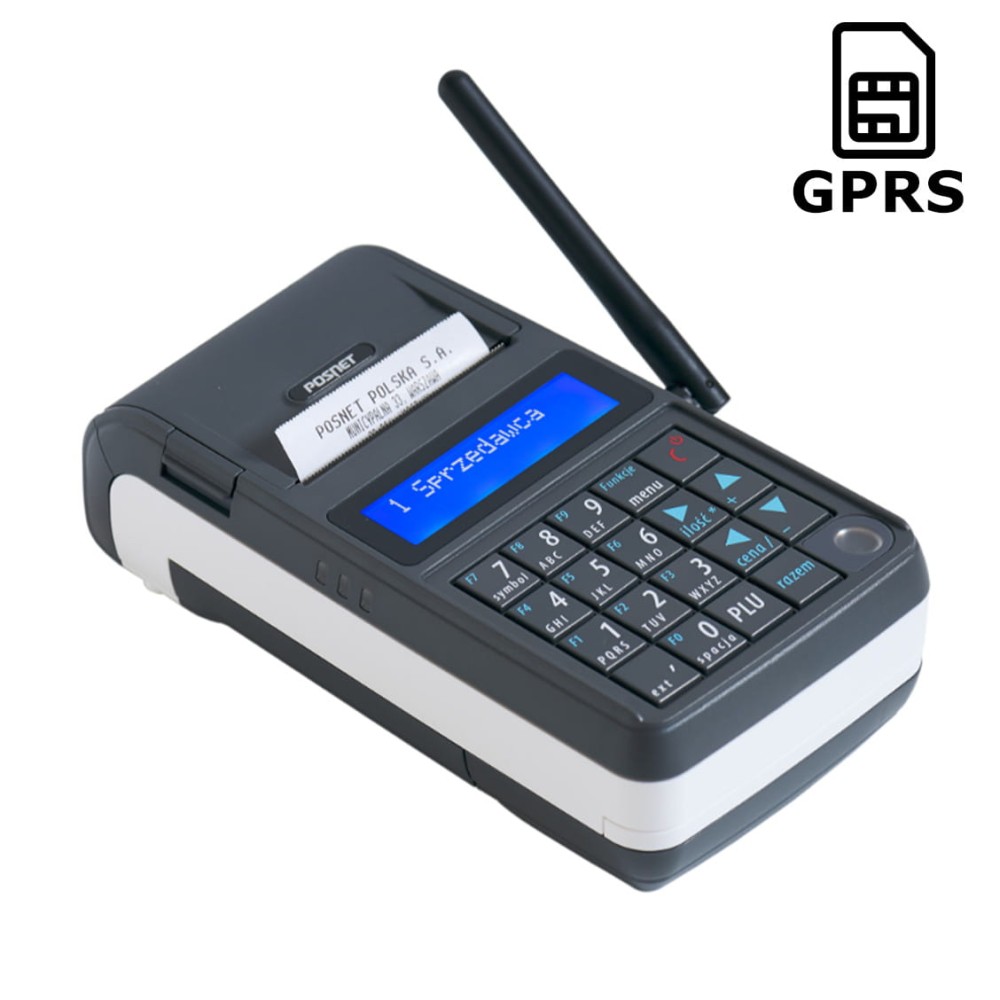 Kasa fiskalna Posnet MOBILE Online z modemem GPRS + kartą SIM