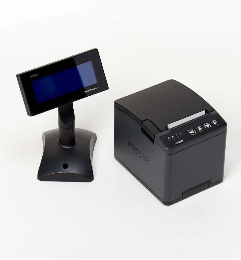 Drukarka fiskalna POSNET THERMAL XL2 ONLINE 3" LAN +  wyświetlacz OLED/wolnostojący