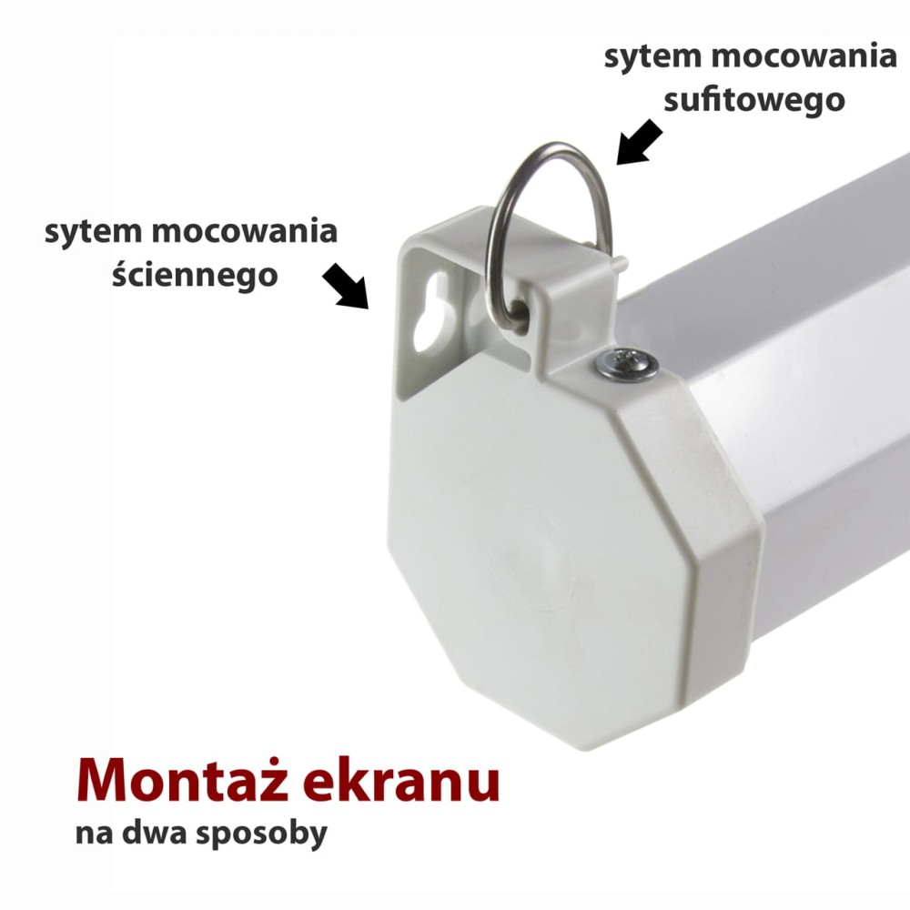 Ekran projekcyjny z pilotem ART FS-119 16:9