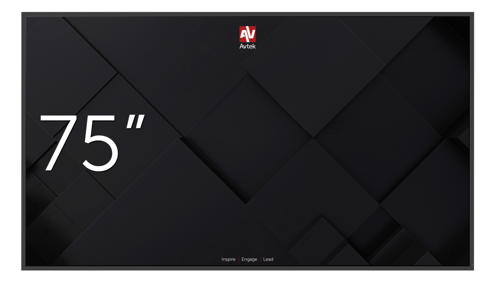 Monitor informacyjny Avtek DS 75 + moduł WiFi/BT