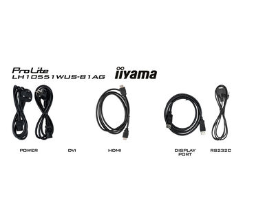 Wyświetlacz LED Iiyama LH10551UWS-B1AG