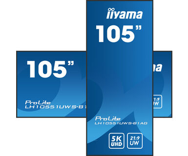Wyświetlacz LED Iiyama LH10551UWS-B1AG