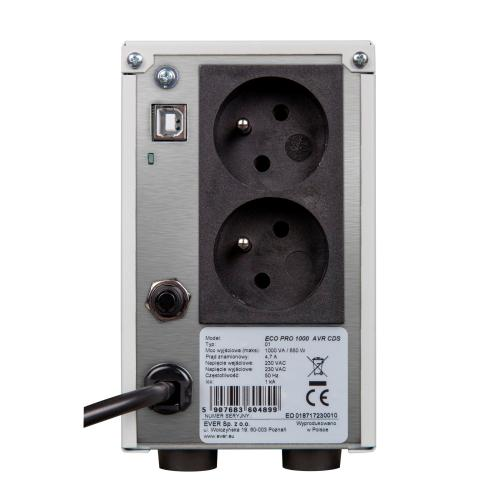 UPS EVER ECO PRO 1000 AVR CDS
