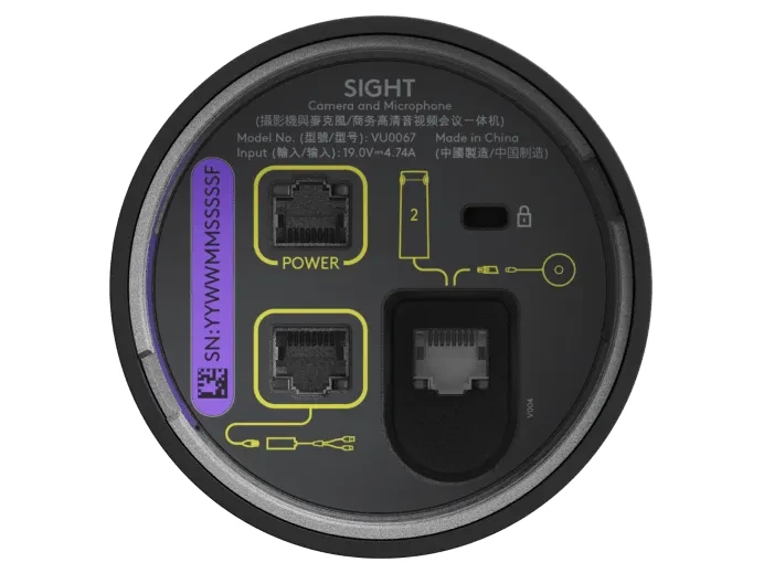 Stołowa kamera Logitech Sight [grafitowy]