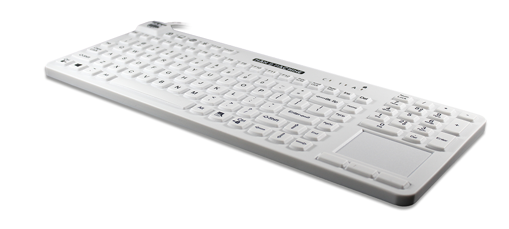 Klawiatura medyczna Man&Machine Really Cool Touch Keyboard [biała]