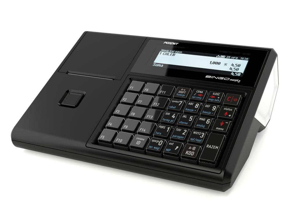 Kasa fiskalna Posnet BINGO MAX 2 Online WIFI