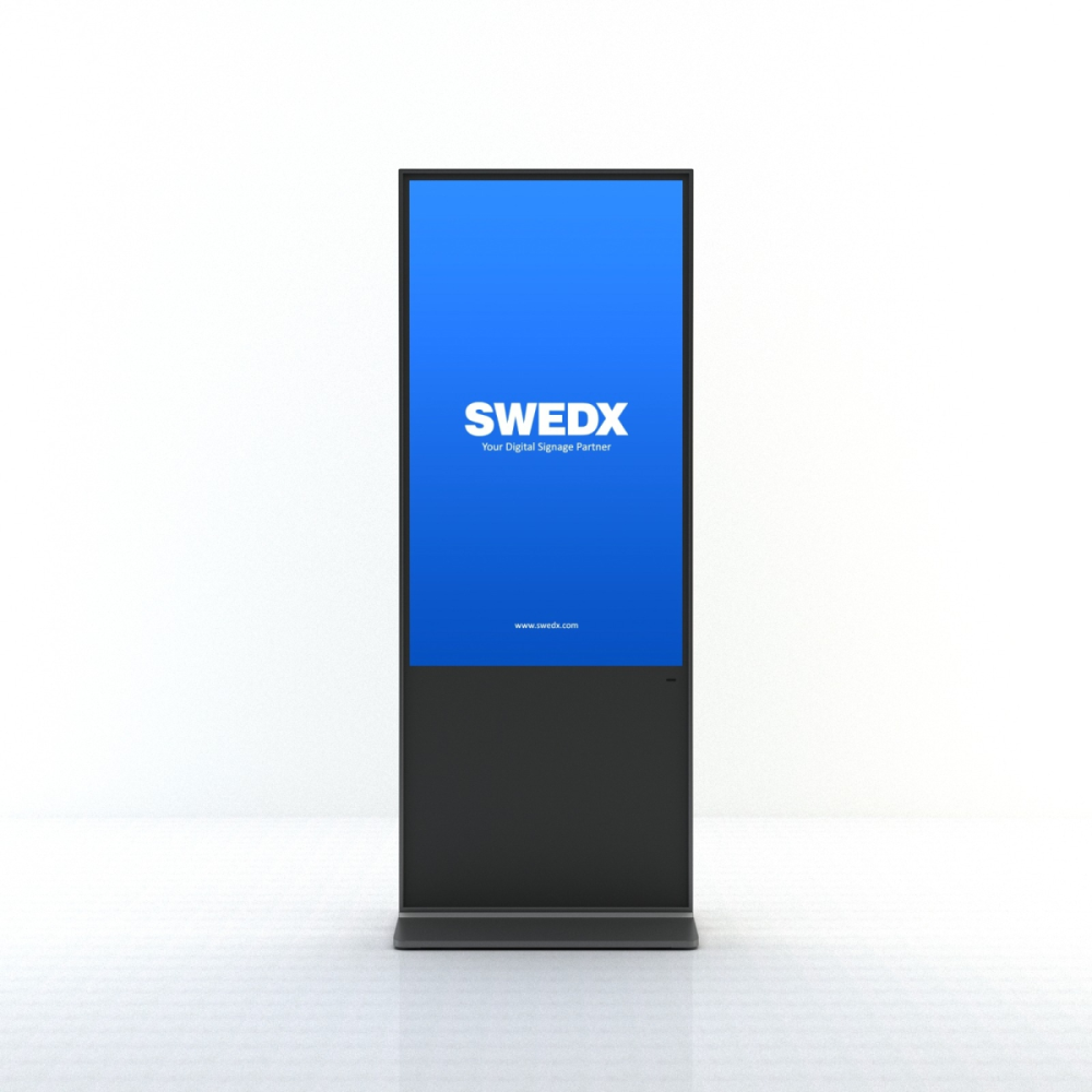 Dotykowy kiosk informacyjny SWEDX Touch Lamina 55" V2 [czarny]