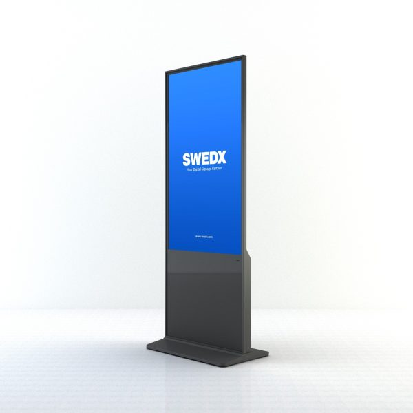 Dotykowy kiosk informacyjny SWEDX Touch Lamina 55" V2 [czarny]