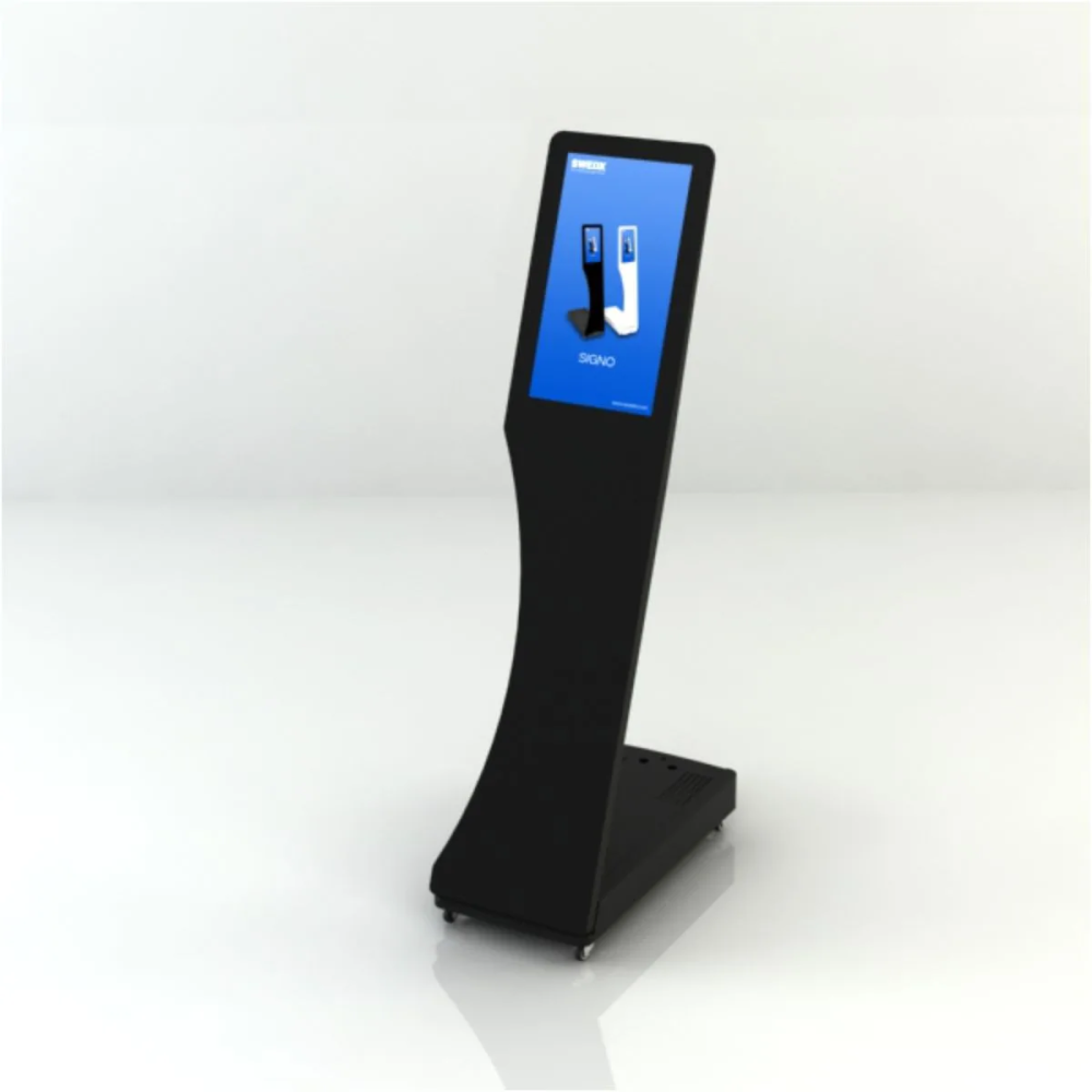 Mobilny kiosk informacyjny SWEDX Signo 15,6" czarny