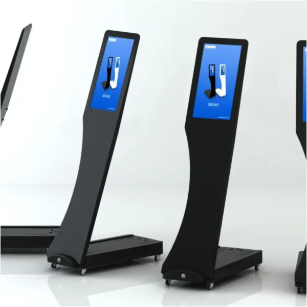 Mobilny kiosk informacyjny SWEDX Signo 15,6" czarny