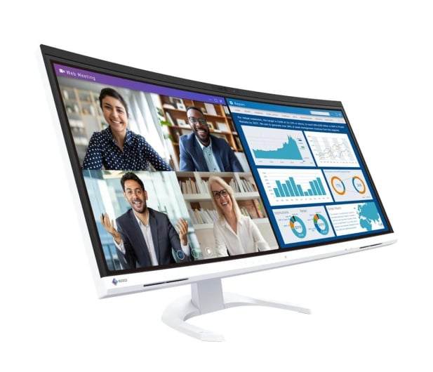 Monitor EIZO FlexScan EV3450XC-WT [biały]