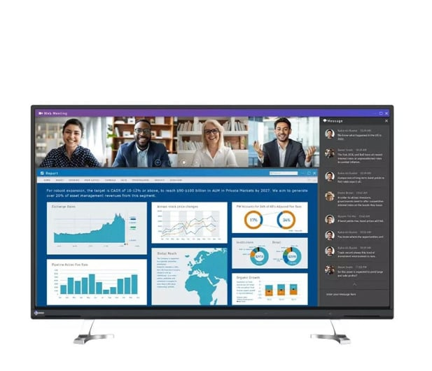 Monitor EIZO FlexScan EV4340X-BK [czarny]
