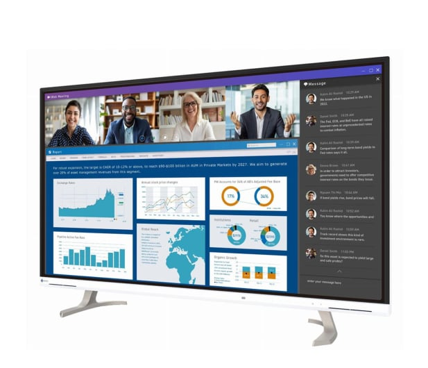 Monitor EIZO FlexScan EV4340X-WT [biały]