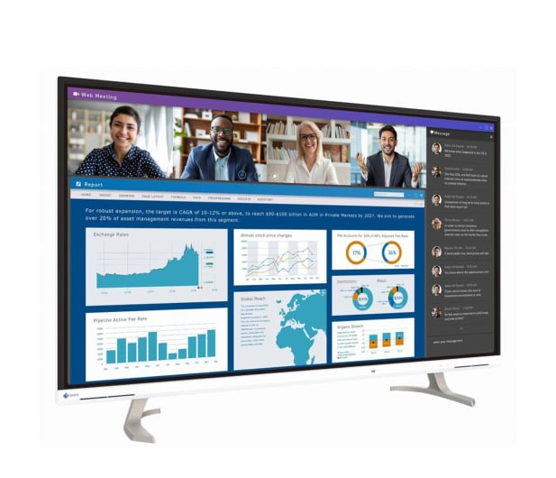 Monitor EIZO FlexScan EV4340X-WT [biały]