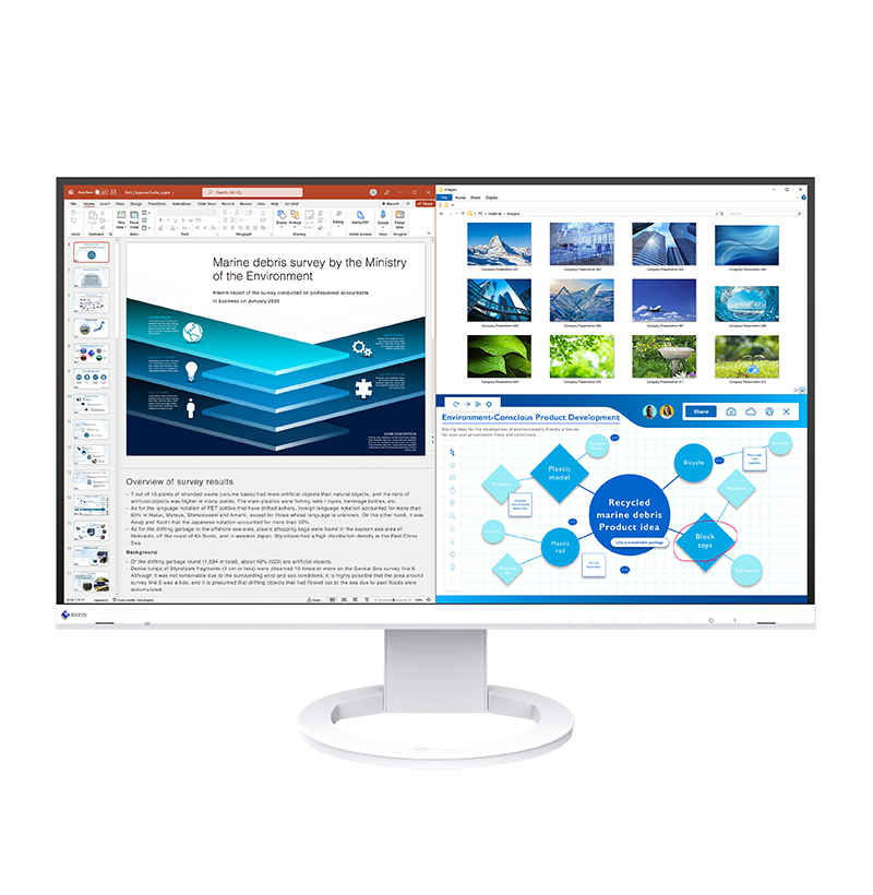 Monitor EIZO FlexScan EV2720S [biały]
