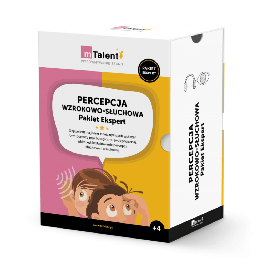 mTalent Percepcja wzrokowo-słuchowa - Pakiet Ekspert