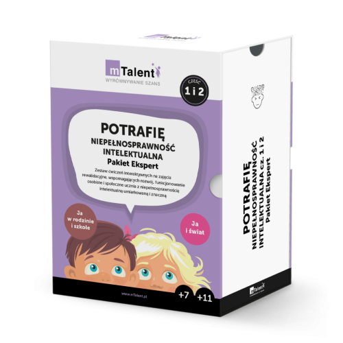 mTalent Potrafię. Niepełnosprawność intelektualna - Pakiet Ekspert (cz. 1 i cz. 2)