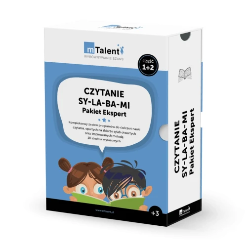 mTalent Czytanie SY-LA-BA-MI - Pakiet Ekspert