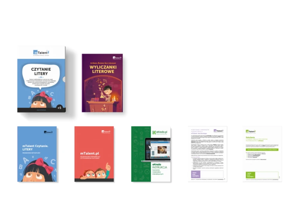 mTalent Czytanie. Litery