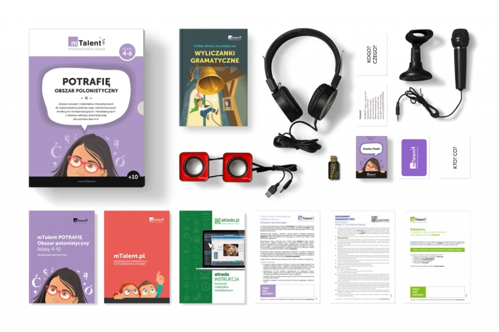 mTalent Potrafię. Obszar polonistyczny kl. 4-6