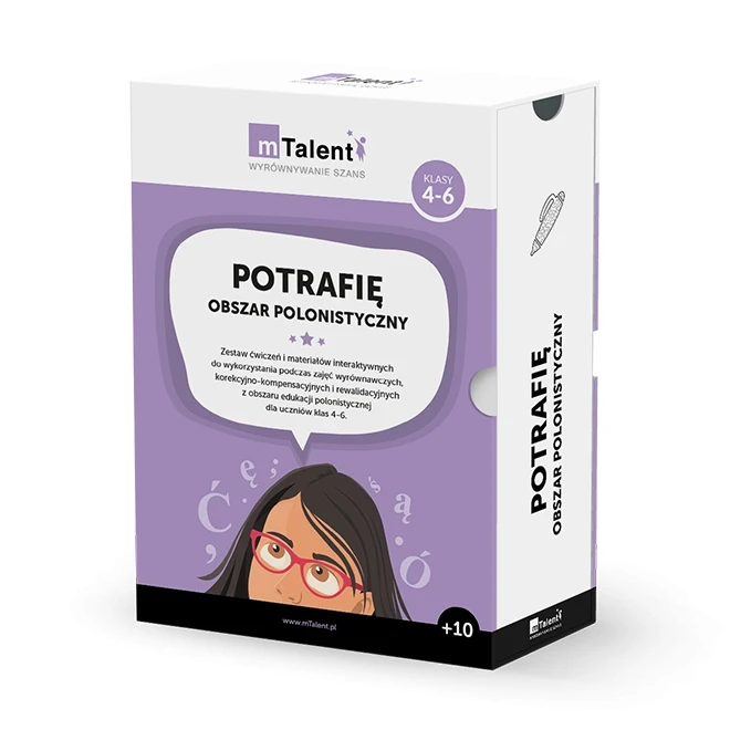 mTalent Potrafię. Obszar polonistyczny kl. 4-6