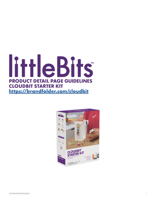 LittleBits cloudBit Starter Kit