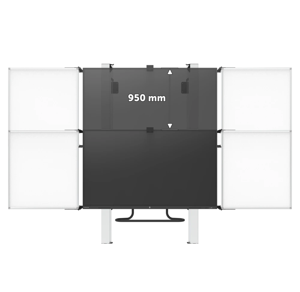 Ścienno-podłogowy system montażowy Avtek PylonLift Wings 75'
