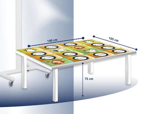 Stół do FunFloor MOBILNY 3w1