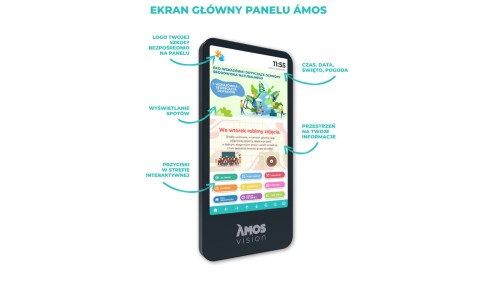 Monitor informacyjny Amos DigiPanel EDU 27"