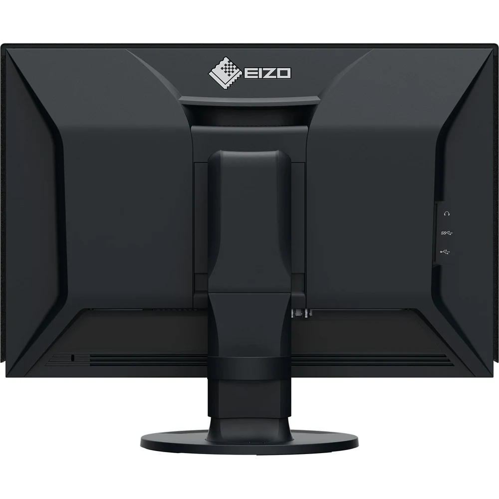 Monitor graficzny EIZO ColorEdge CG2400SV – ujęcie od tyłu z okrągłą podstawą — wyswietlanie.com.pl