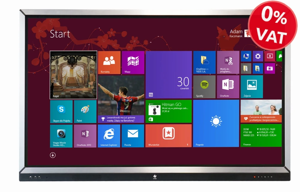 Monitor interaktywny Avtek TouchScreen 84 Pro