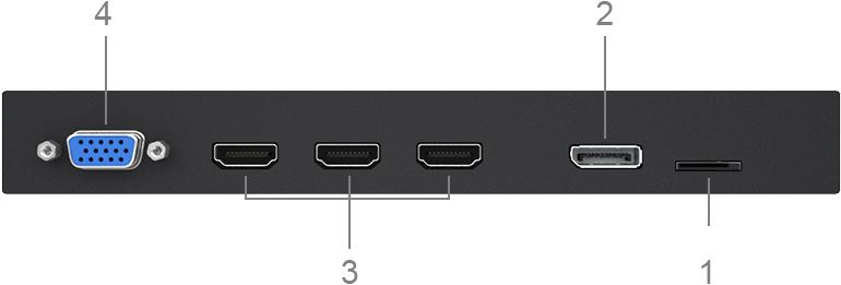 NEC MultiSync C501- złącza #1