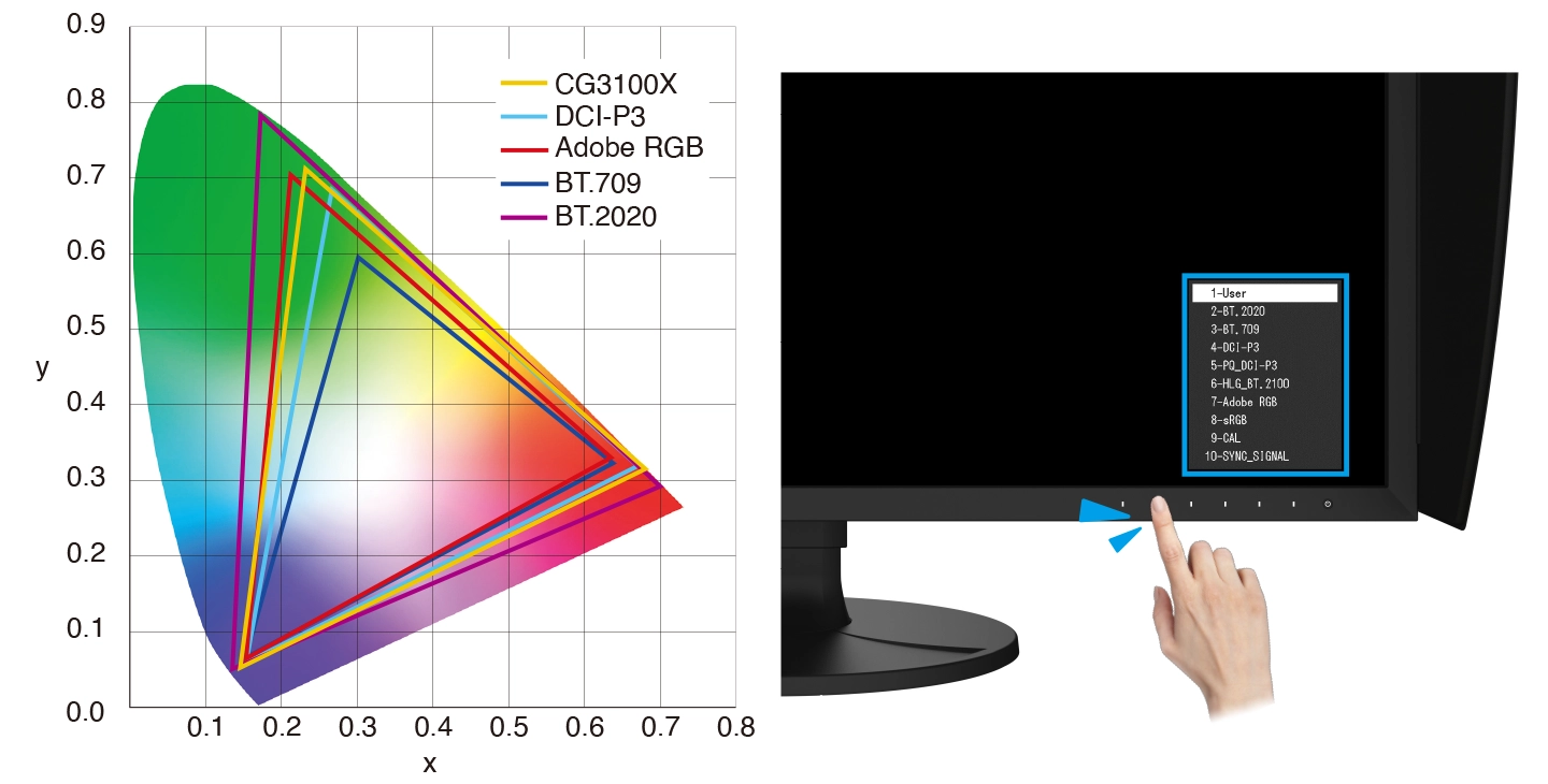 Monitor EIZO ColorEdge CG3100X
