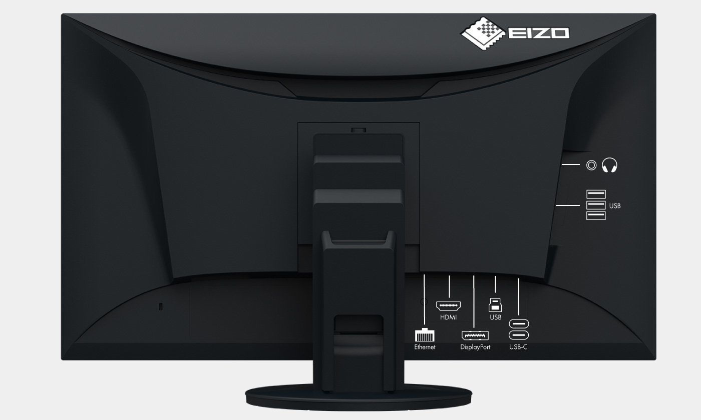 Monitor EIZO FlexScan EV2495-BK [czarny]