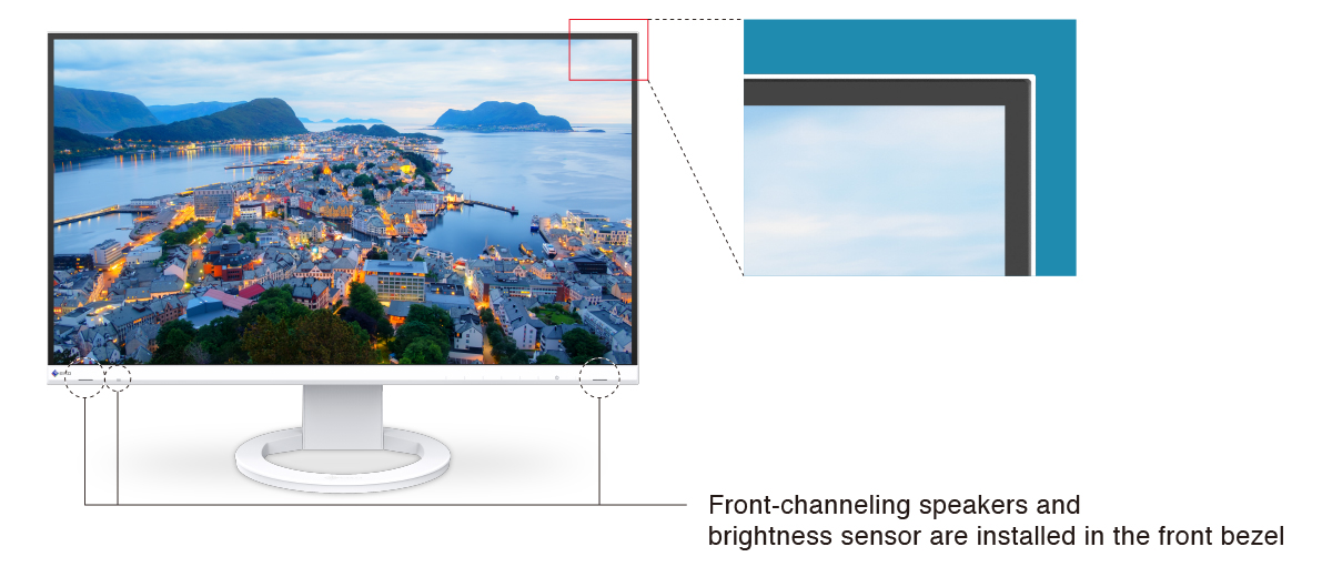Monitor EIZO FlexScan EV2720S [czarny]