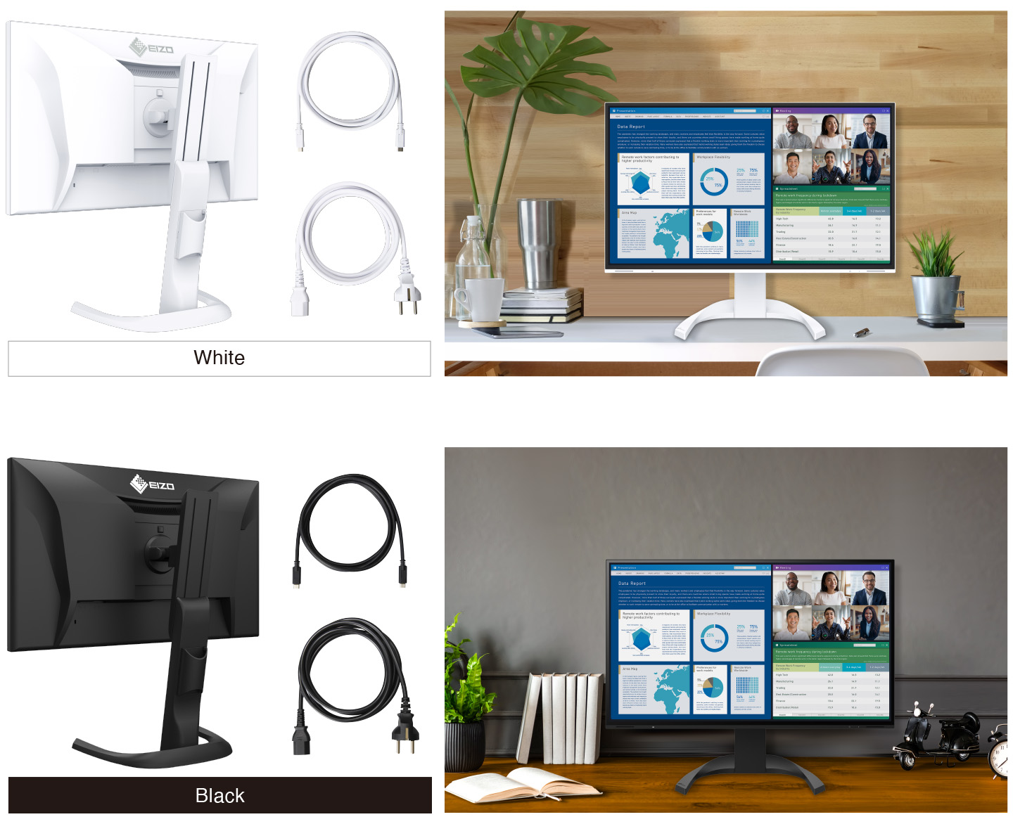 Monitor biurkowy EIZO EV2740X-WT