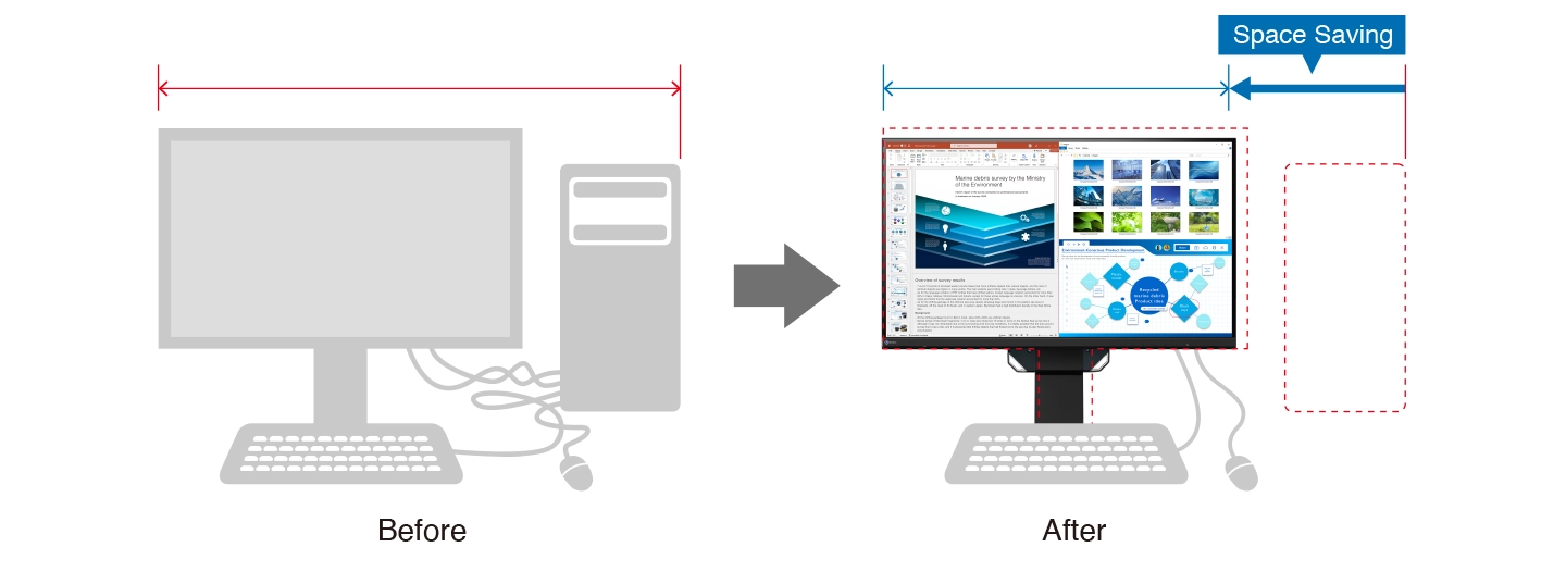 Monitor EIZO FlexScan EV2740S-BK [czarny]