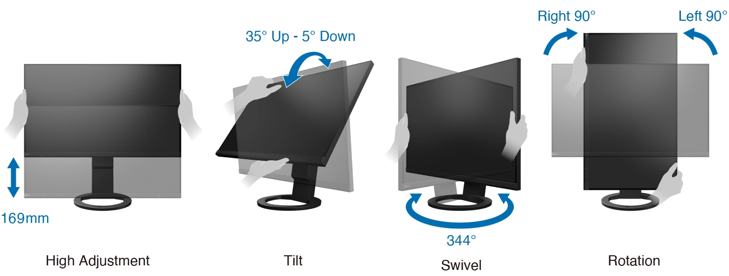 Monitor EIZO FlexScan EV2740S-BK [czarny]